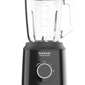 TAURUS PRIOR GLASS 1500W JUG BLENDER 2 SPEED GLASS BLACK 1.8L 912475