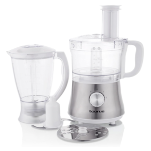 TAURUS PROCESSADOR BASIC FOOD PROCESSOR WITH ATTACHMENTS STAINLESS STEEL BRUSHED 1.5L 500W 912500