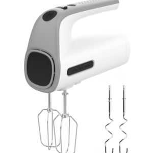 TAURUS STATION GREY HAND MIXER WITH ATTACHMENTS GREY 5 SPEED 300W 913528