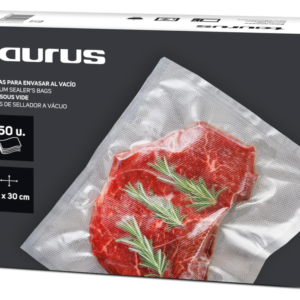 TAURUS VAC6000 VACUUM SEALER BAGS PLASTIC 20X30CM 999261