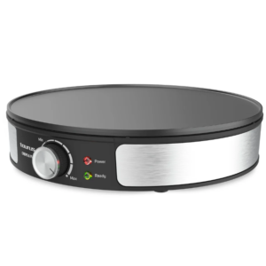 TAURUS CREPE & FUN CREPE MAKER VARIABLE TEMPERATURE CONTROL NON-STICK BLACK 30CM 1000W 968384