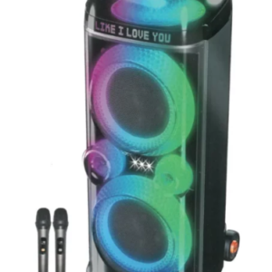 JVC 3D ACRYLIC 10'' PARTY SPEAKER XS-N8236PB