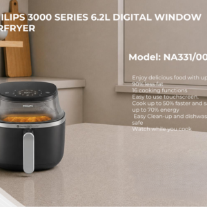 PHILIPS 3000 SERIES 6.2L DIGITAL WINDOW AIRFRYER NA331/00