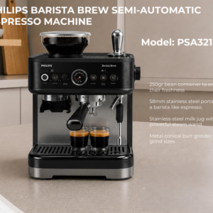 PHILIPS BARISTA BREW SEMI-AUTOMATIC  ESPRESSO MACHINE PSA3218/10