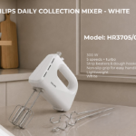 PHILIPS DAILY COLLECTION MIXER - WHITE HR3705/00