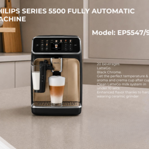 PHILIPS SERIES 5500 FULLY AUTOMATIC  MACHINE EP5547/90