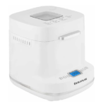 TAURUS CASA DEL PANE BREAD MAKER 19 PRESET FUNCTIONS NON-STICK WHITE 1000GR 550W 914853