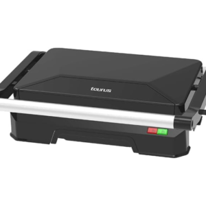 TAURUS MYGRILL PANINI PRESS 2 SLICE NON-STICK BLACK 23 X 14.5CM 850W 968082
