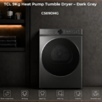 TCL 9KG HEAT PUMP TUMBLE DRYER- DARK GREY C509DHG