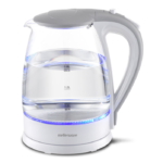 MELLERWARE CLOUD'' KETTLE 360 DEGREE CORDLESS GLASS WHITE 1.8L 2200W 22300WH