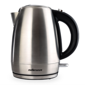 MELLERWARE MILAN'' KETTLE 360 DEGREE CORDLESS STAINLESS STEEL BRUSHED 1.7L 2200W 22350D