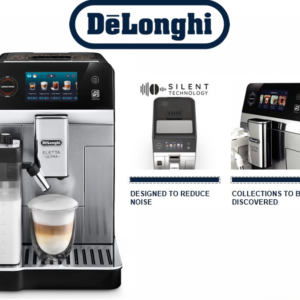 DELONGHI ELETTA ULTRA HOT & COLD BREW FULLY AUTOMATIC COFFEE MACHINE ECAM470.85.MB
