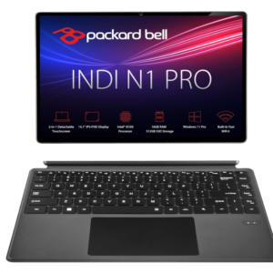 PACKARD BELL INDI N1 - PRO 14.1'' INTEL N100 | 16GB + 512GB 2 IN 1 DETACHABLE TOUCHSCREEN LAPTOP