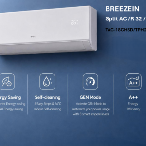 TCL BREEZEIN SPLIT AC /R 32 / INVERTER /18000BTU TAC-18CHSD/TPH21I